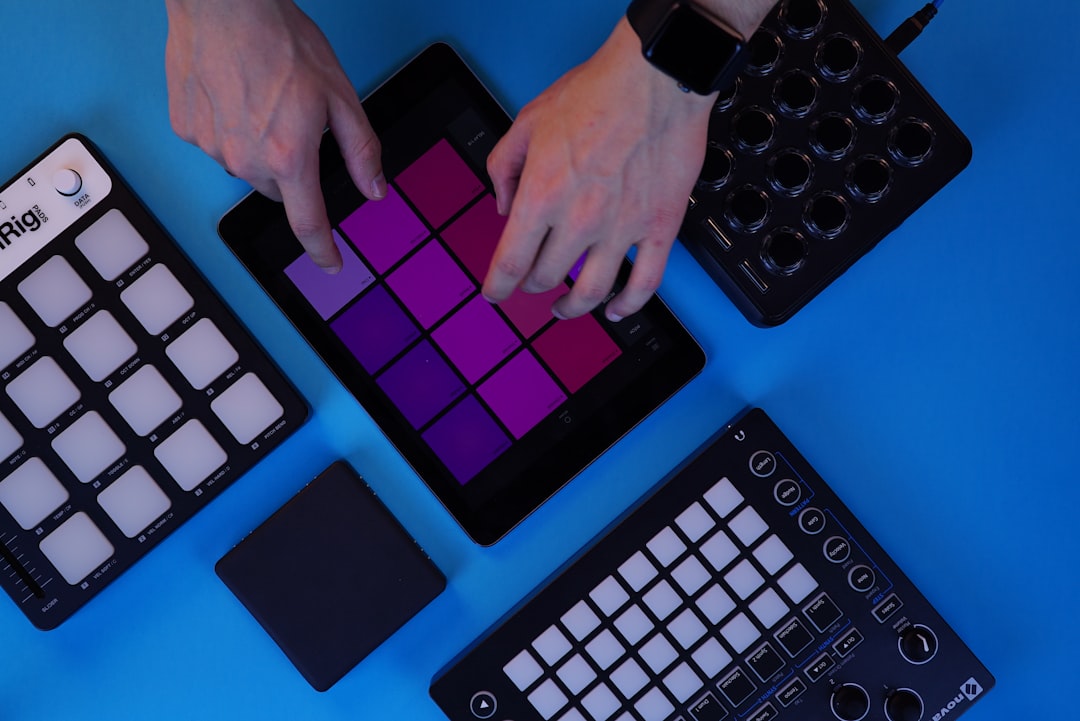 A person is playing a game on a table