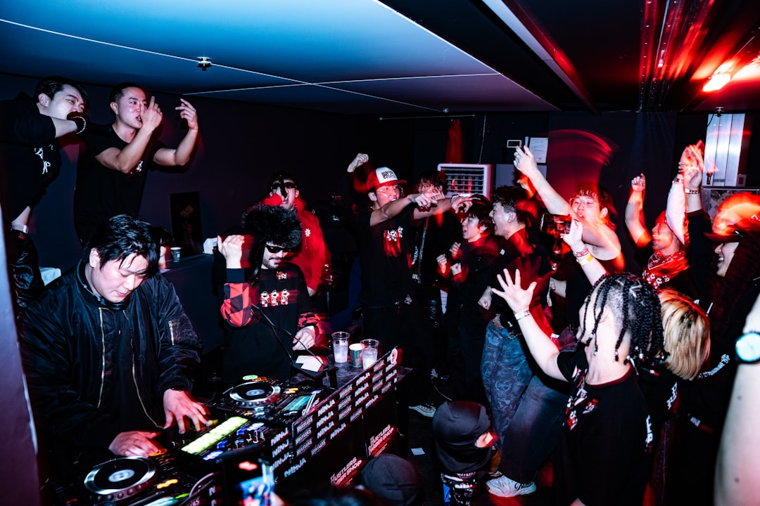 People dancing and enjoying music at a concert